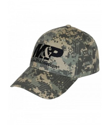 Smith Men's And Wesson Logo Embroidered Camo Cap Camouflage One Size - CQ11DYTL1IB