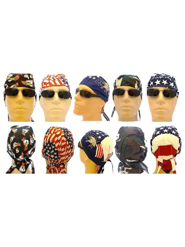 Buy Caps and Hats Doo Rag American Flag Cotton Caps One Size Mens Black - C011URVMWKZ