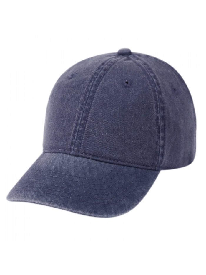 E-Flag Cotton Twill Pigment-Dyed Sunbuster Ball Cap - Navy - C012O2AGP6D