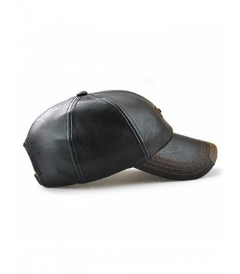 FayTop Adjustable Baseball Snapback 12966 Black in Men's Baseball Caps