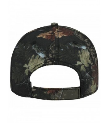 Otto Camouflage Superior Polyester Baseball in Men's Visors