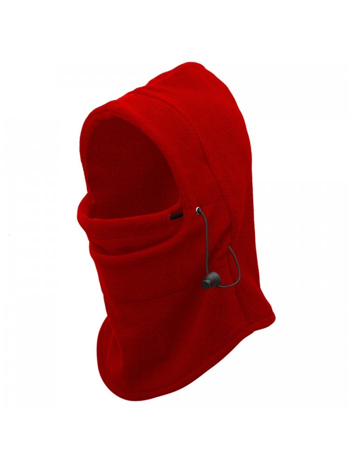 Balaclava Windproof Motorcycle Retention Comfortable - Red - CV1888I4Z2K