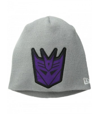 New Era Cap Men's Decepticons Oversizer Knit Beanie - Gray - CM11UP4T08B