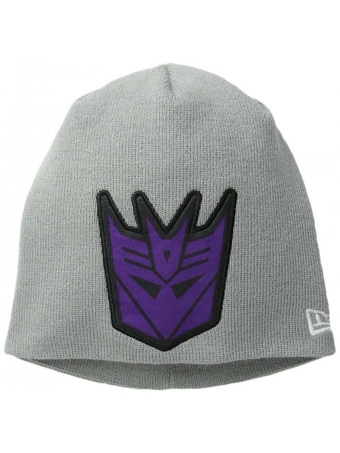 New Era Cap Men's Decepticons Oversizer Knit Beanie - Gray - CM11UP4T08B