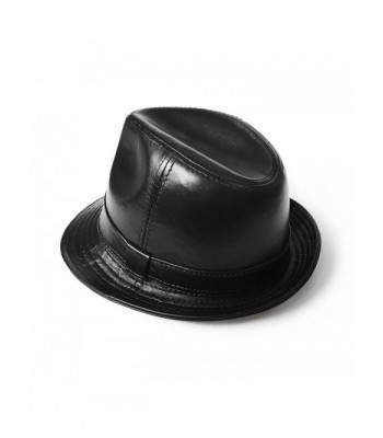 lethmik Fedoras Lambskin Leather M Lambskin