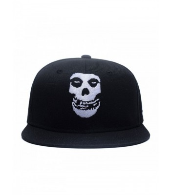 Quanhaigou Skeleton Embroidery Snapback Adjustable