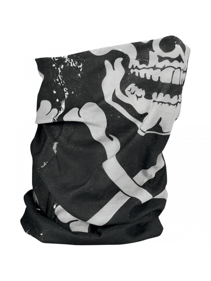 Headgear TF227 Fleece Lined Motley Gender - Skull/Crossbones/Black - C111EY9D1GF