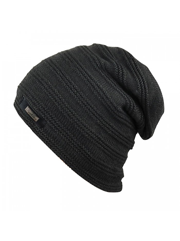 Kay Boya Winter Beanie Colors - Classic Black - C1187D8Y075