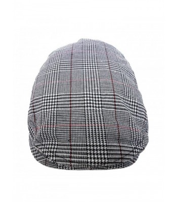 Plaid Pattern Driver Hunting Newsboy in Men's Newsboy Caps