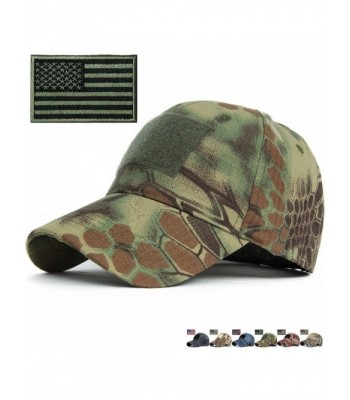 REDSHARKS Snake Camouflage Baseball Hat Fit for Hunting Shooting Tactical Military - Mandrake - C811WZ5CVG1