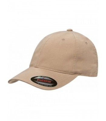 Flexfit Garment-Washed Twill Cap (6997) - Khaki - CH11LVC5H7J