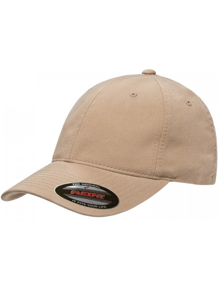 Flexfit Garment-Washed Twill Cap (6997) - Khaki - CH11LVC5H7J