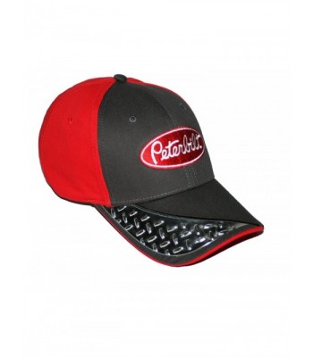 Peterbilt Motors Diamond Plated Embroidered Bill Cap - C512NUDZ4V7