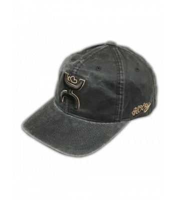 HOOey Men's Slick Wax Trucker Hat - 1580T-Brnw - Brown - CW12ELPPVNR