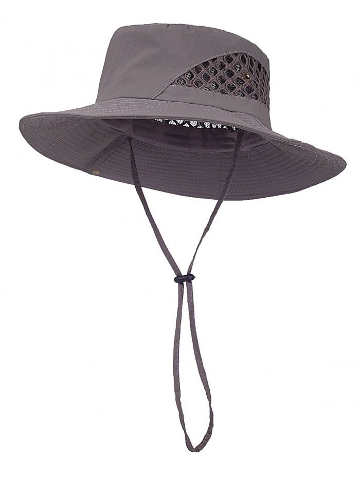 Kaisifei Sportswear Bora Bora Booney II Sun Hats - Gray - C712EHT3017