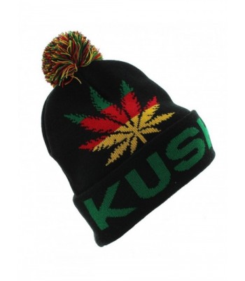 Milani Peace Love & High times "Mary Jane" Cuffed Beanie - Black - CM127OSJHP1