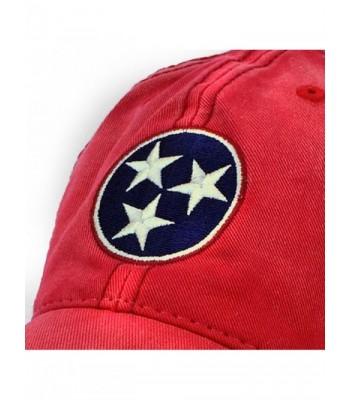 Tennessee Flag Tri Star Hat Vintage in Men's Baseball Caps