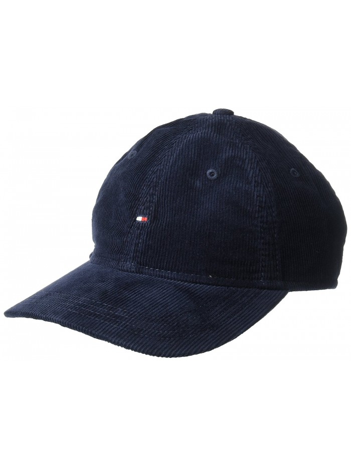 Tommy Hilfiger Men's Salem Dad Hat - Navy Blazer - CH185QE2CDX