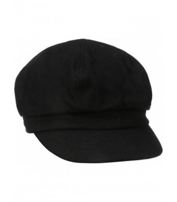 Betmar Women's Boy Meets Girl NewsboyHat - Black - CW112F1DOG1