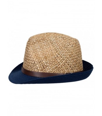 DRY77 Mens Straw Fedora Hats