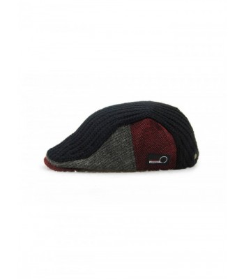 YCHY Knitted duckbill newsboy Scally in Men's Newsboy Caps