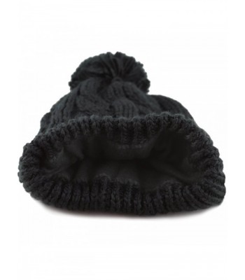 HAT DEPOT Winter Fleece Skully in Men's Skullies & Beanies