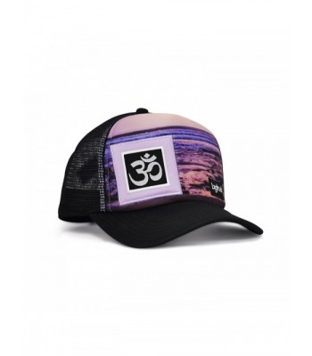 bigtruck Original Yoga Mesh Snapback Trucker Hat- Sublimated Lines - CF12E6U5TUH