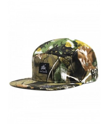 City Hunter Cn580 Camouflage All Over 5 Panel Biker Hat (Autumn Camo) - CC11JAGSIMN