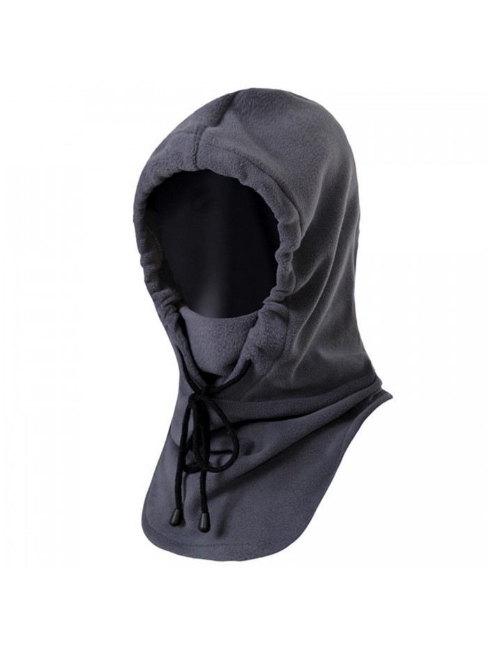 Dollshouse Winter Warm Tactical Heavyweight Balaclava Outdoor Sports Face Mask - Grey - C612LW68RYX