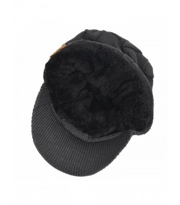 Men's Knit Cable newsboy Cap Cadet Cabbie Peak Cap Winter Hat - Check ...