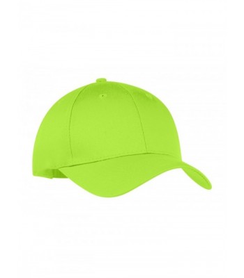 Port & Company Men's Six Panel Twill Cap - Lime - CT1260ASTZH