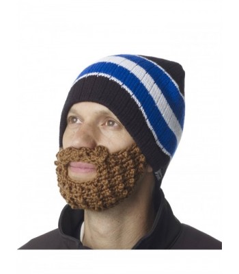 Original Beard Beanie Blue Stripes
