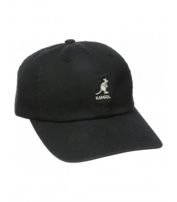 Kangol Men's Washed Baseball - Black - CB12N9R0WBU