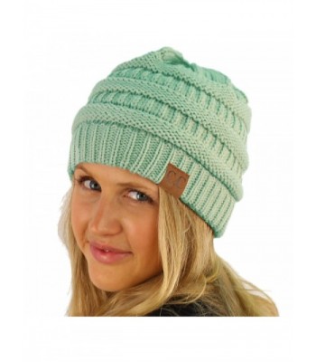 Unisex Winter Chunky Stretch Hat