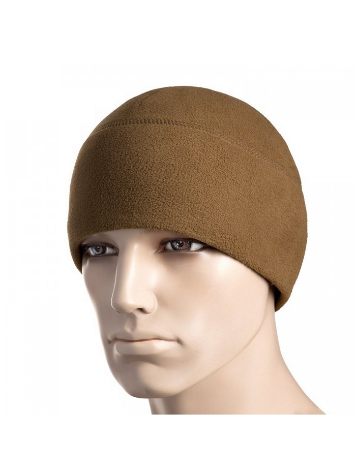 Winter Hat Windproof Fleece 295 Mens Military Watch Skull Cap Tactical Beanie - Dark Coyote - C2187RDL4EY