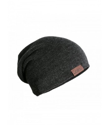 Beanie Slouchy Cuffed Skull Cap for Men and Women - CacheAlaska - Grey - C3182DKLX8U