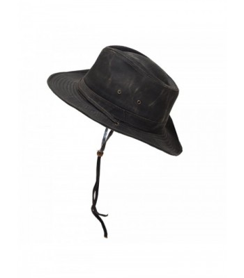 Dorfman Pacific Weathered Outback Bushmaster in Men's Rain Hats