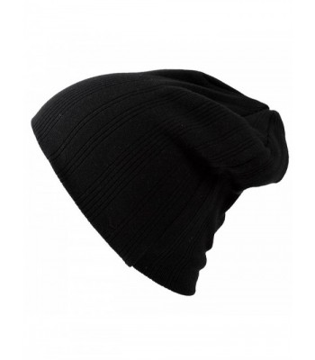 CHARM Casualbox Mens Womens Cool Sports Beanie Hat Unisex Knit Cap Style Fast Drying - Black - CF1103OTEF7