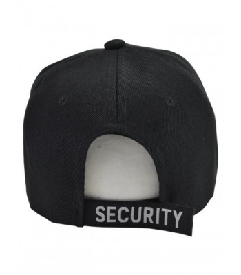 Incrediblegifts HAT BLACK Security Baseball