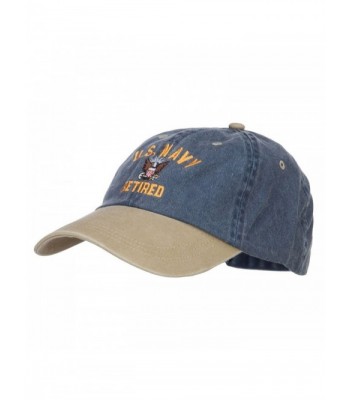 E4hats Navy Retired Military Embroidered