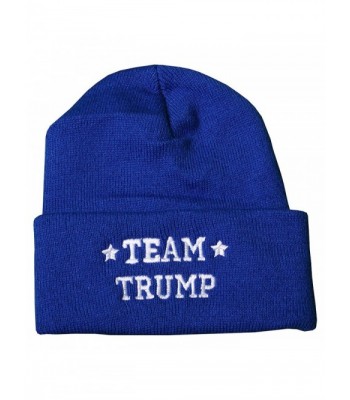 Treefrogg Apparel Team Trump Hat - Beanie Is Made In USA - Trump Cap - Patriot Blue - CH12N2N66HD