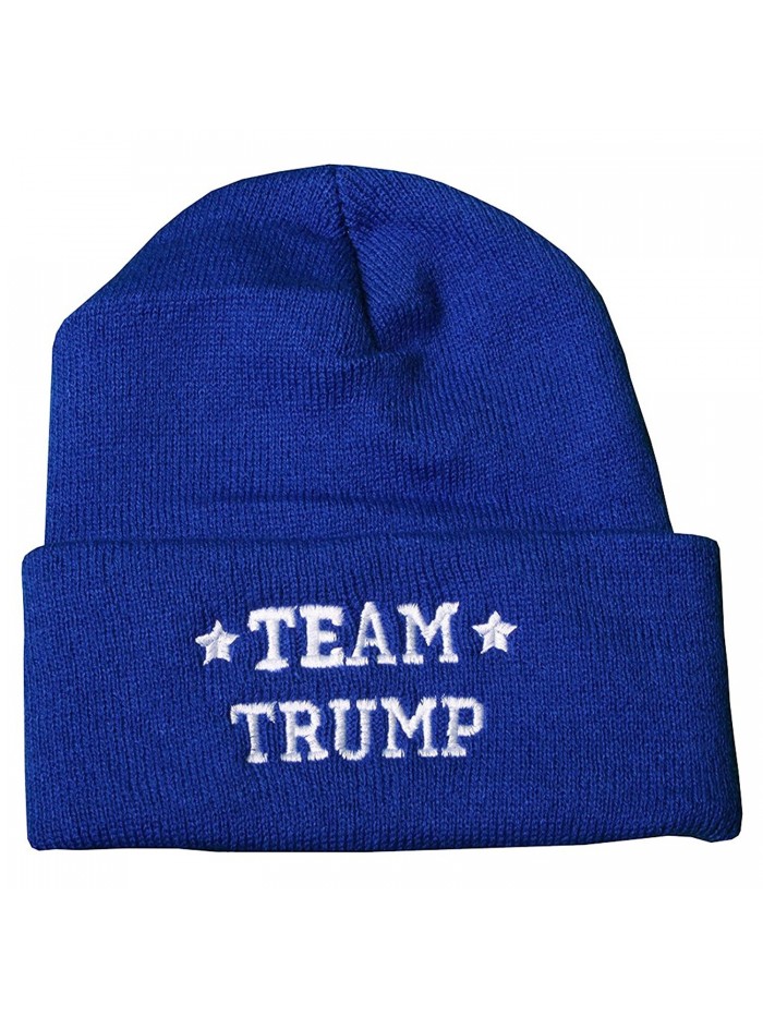 Treefrogg Apparel Team Trump Hat - Beanie Is Made In USA - Trump Cap - Patriot Blue - CH12N2N66HD