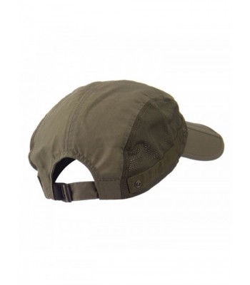 UV 50+ Folding Bill Cap with Double Flaps - Olive - CS11FITP1C7