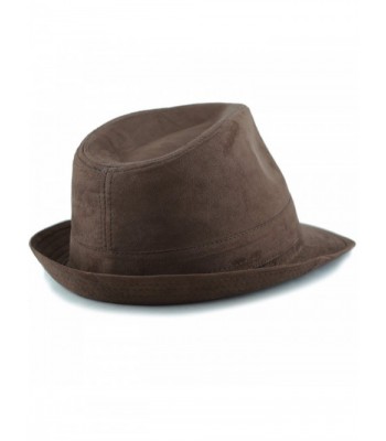 Depot Suede Blend Trilby Fedora in Men's Fedoras