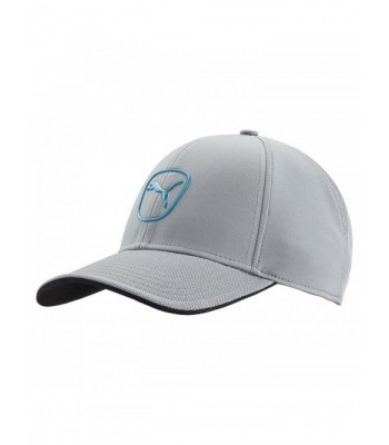 PUMA Golf - Cat Patch 2.0 Adjustable Cap - Gray/Blue - CP12CX3SZ3H