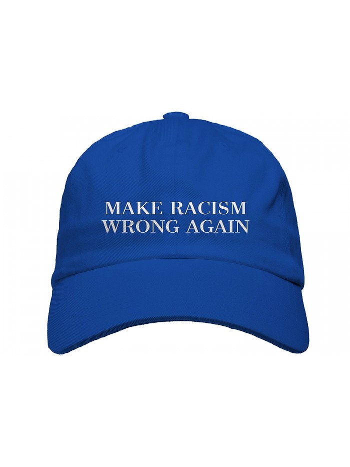 Make Racism Wrong Again Embroidered Baseball Dad Hat - CU1874W4E4T