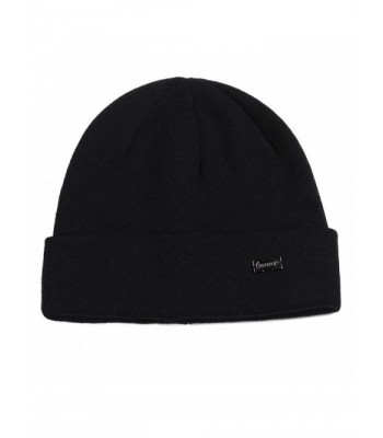 FURTALK Cotton Wool Beanie Hat Watch Cap Women Men Beanie Knit Hat - Black - CN12O6K7FO1