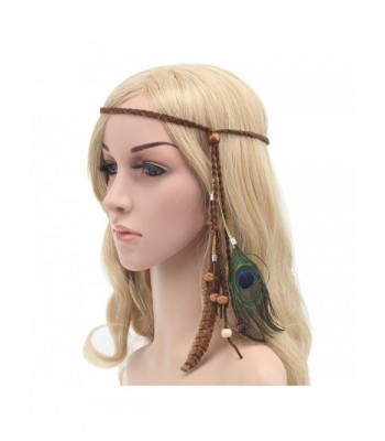 tallahassee Indian Hippie Feather Tassels Headband Bohemia Style Headdress - 4 - C012KB5HY27