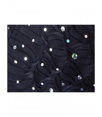 Cushees Sparkle Clip on Visor Black