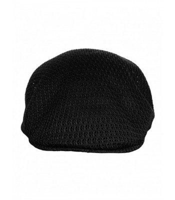 NYFASHION101 Unisex Weaved Newsboy Black